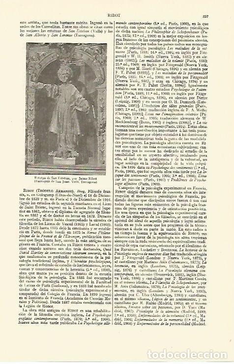 Otros art&iacute;culos de coleccionismo en papel: LAMINA ESPASA 13596: San Esteban por Jaime Ribot - Varios
