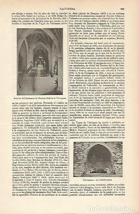 Otros art&iacute;culos de coleccionismo en papel: LAMINA ESPASA 4773: Santuario de Nuestra Se&ntilde;ora de Valvanera Logro&ntilde;o - Varios Autores