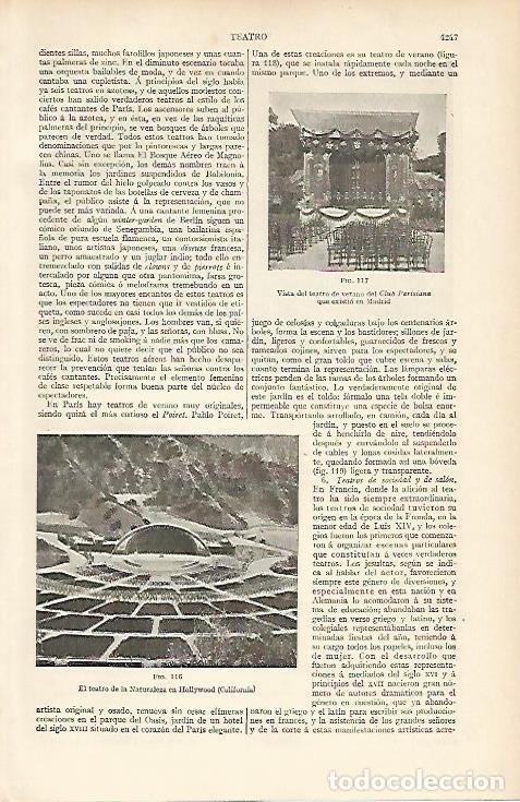 Otros art&iacute;culos de coleccionismo en papel: LAMINA ESPASA 5843: Teatro de la Naturaleza en Hollywood - Varios Autores