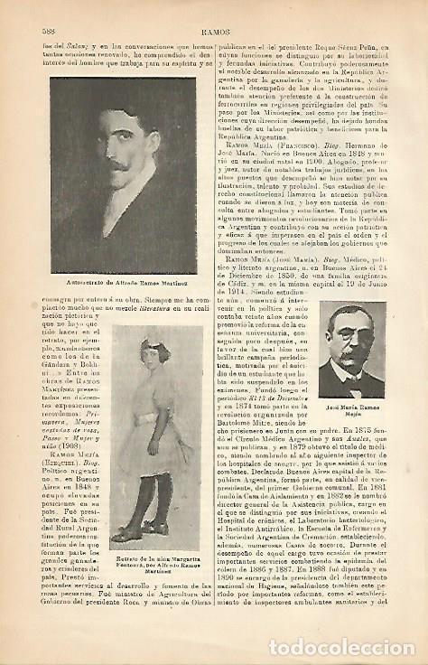 Otros art&iacute;culos de coleccionismo en papel: LAMINA ESPASA 5045: Autorretrato de Alfredo Ramos Martinez - Varios Autores