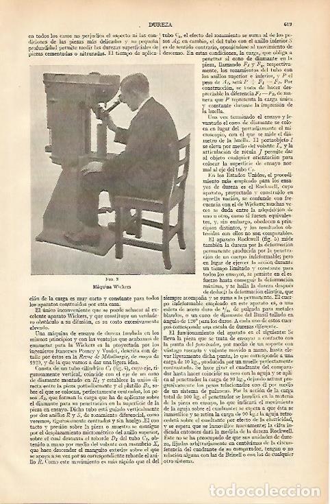 Otros art&iacute;culos de coleccionismo en papel: LAMINA ESPASA 5408: Maquina Wickers - Varios Autores