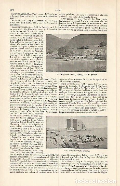Otros art&iacute;culos de coleccionismo en papel: LAMINA ESPASA 17186: Isla de Saint Honorat - Varios