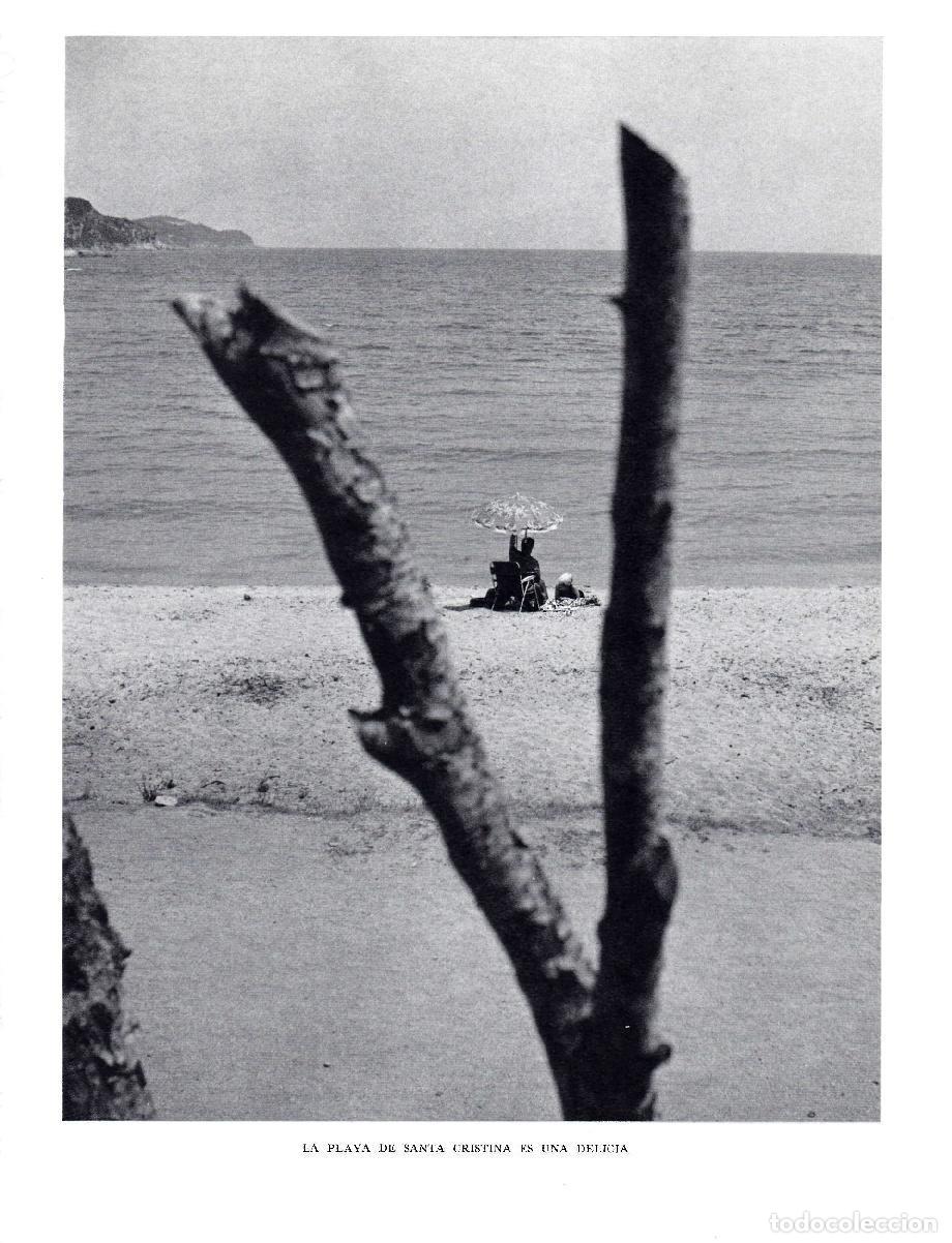 Otros art&iacute;culos de coleccionismo en papel: LAMINA 5651: Playa de Santa Cristina - Josep Pla