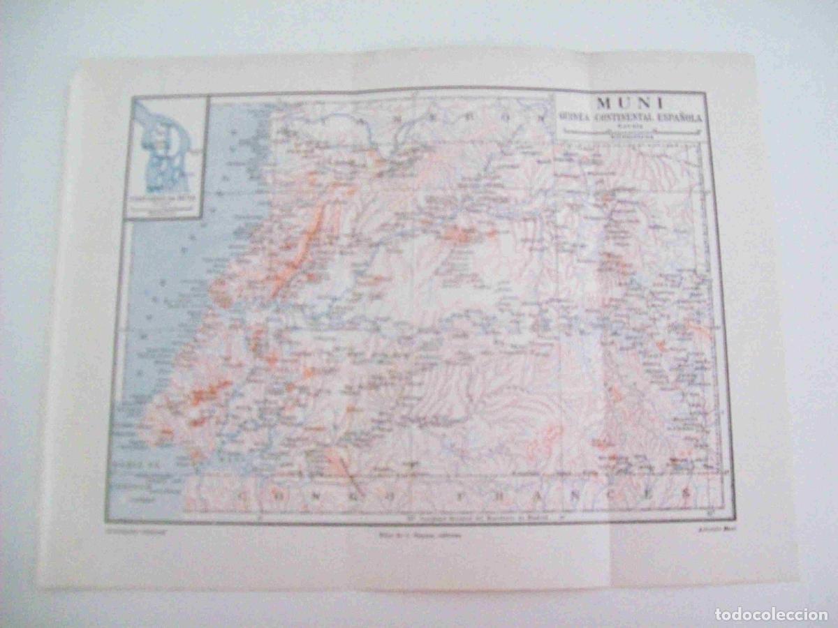 Otros art&iacute;culos de coleccionismo en papel: LAMINA ESPASA 11486: Mapa de Muni - Varios