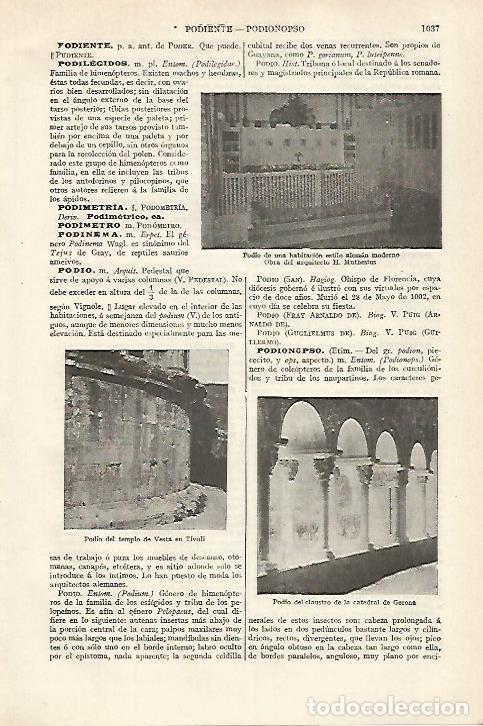 Otros art&iacute;culos de coleccionismo en papel: LAMINA ESPASA 27189: Claustro de la Catedral de Girona - Varios