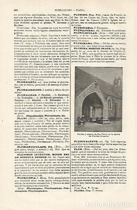Otros art&iacute;culos de coleccionismo en papel: LAMINA ESPASA 27170: Iglesia de Plurien Francia - Varios