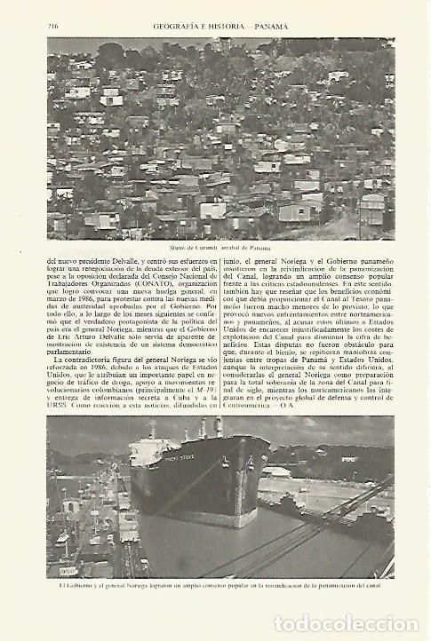 Otros art&iacute;culos de coleccionismo en papel: LAMINA ESPASA 27462: Slums de Curundi en Panama - Varios
