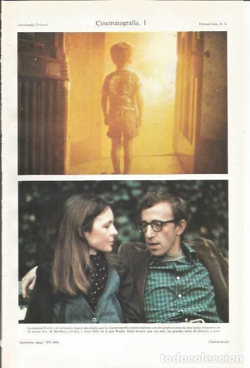 Otros art&iacute;culos de coleccionismo en papel: LAMINA ESPASA 33997: Escenas de Encuentros en la tercera fase y Annie Hall - Varios