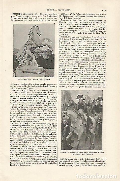 Otros art&iacute;culos de coleccionismo en papel: LAMINA ESPASA 27522: El domador por T. Friedl en Viena - Varios