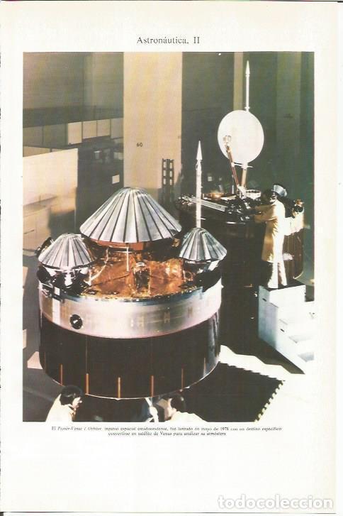 Otros art&iacute;culos de coleccionismo en papel: LAMINA ESPASA 33991: El Pioner Venus I Orbiter - Varios