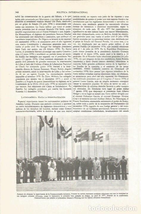 Otros art&iacute;culos de coleccionismo en papel: LAMINA ESPASA 34103: Conferencia en Dakar - Varios