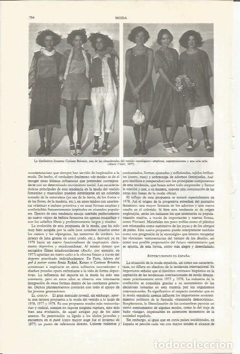 Otros art&iacute;culos de coleccionismo en papel: LAMINA ESPASA 34098: Dise&ntilde;os de Corinne Bricaire - Varios