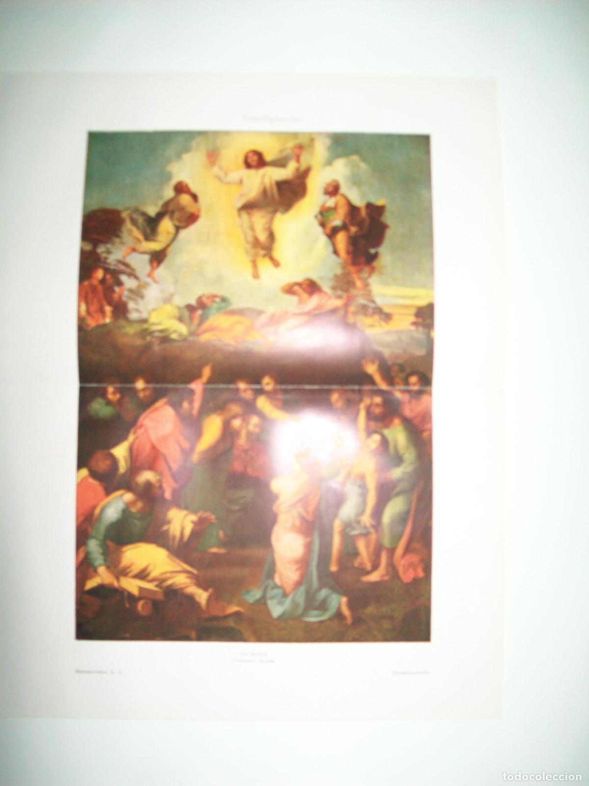 Otros art&iacute;culos de coleccionismo en papel: LAMINA ESPASA 27576: Transfiguracion por Rafael - Varios