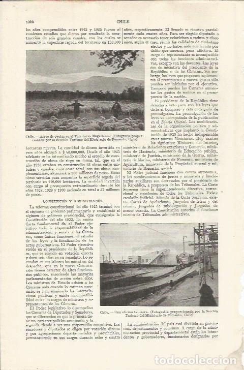 Otros art&iacute;culos de coleccionismo en papel: LAMINA ESPASA 34977: Ovejas en Territorio Magallanes, Chile - Varios