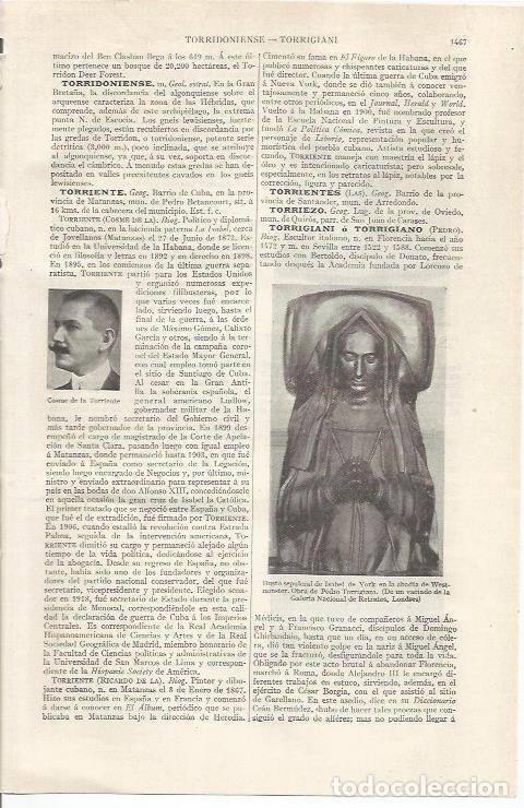 Otros art&iacute;culos de coleccionismo en papel: LAMINA ESPASA 35217: Busto sepulcral de Isabel de York - Varios