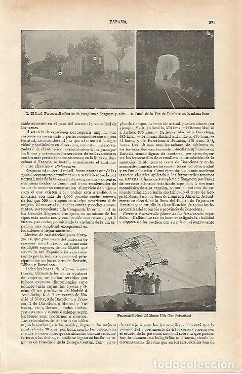 Otros art&iacute;culos de coleccionismo en papel: LAMINA ESPASA 15614: El Irati - Varios