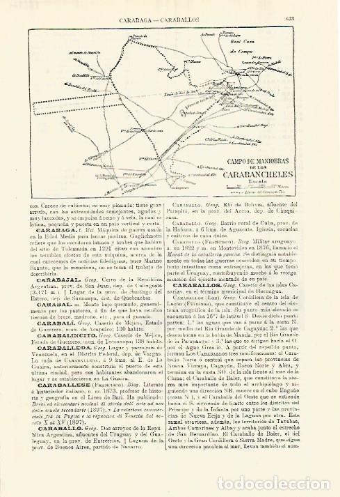 Otros art&iacute;culos de coleccionismo en papel: LAMINA ESPASA 28286: Mapa del Campo de Maniobras de Carabancheles - Varios