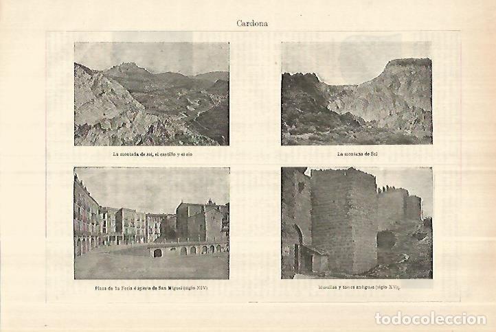 Otros art&iacute;culos de coleccionismo en papel: LAMINA ESPASA 28328: Monta&ntilde;a de sal en Cardona Barcelona - Varios