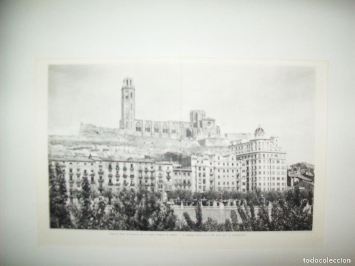 Otros art&iacute;culos de coleccionismo en papel: LAMINA 21689: Catedral de Lleida - Josep Pla