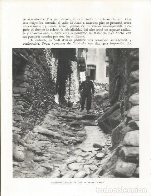 Otros art&iacute;culos de coleccionismo en papel: LAMINA 21713: Calle de Esterri d'Aneu - Josep Pla