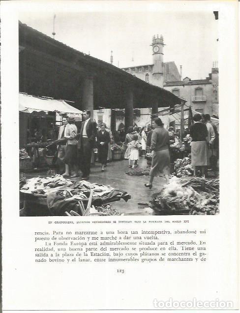 Otros art&iacute;culos de coleccionismo en papel: LAMINA 21593: Mercado en Granollers - Josep Pla