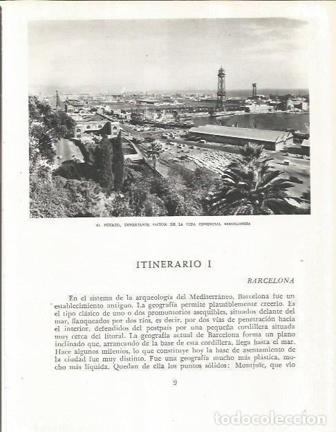 Otros art&iacute;culos de coleccionismo en papel: LAMINA 21546: Puerto de Barcelona - Josep Pla