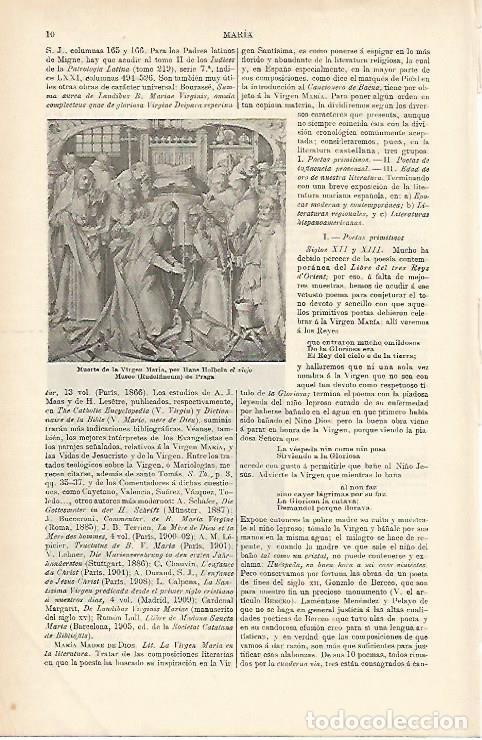 Otros art&iacute;culos de coleccionismo en papel: LAMINA ESPASA 1064: Muerte de la Virgen Maria por Hans Holbein el Viejo - Varios Autores