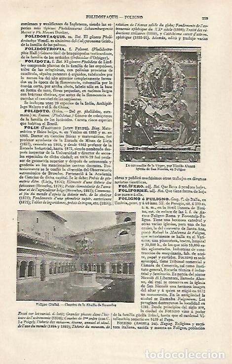 Otros art&iacute;culos de coleccionismo en papel: LAMINA ESPASA 28537: Abadia de Sassovive Italia - Varios