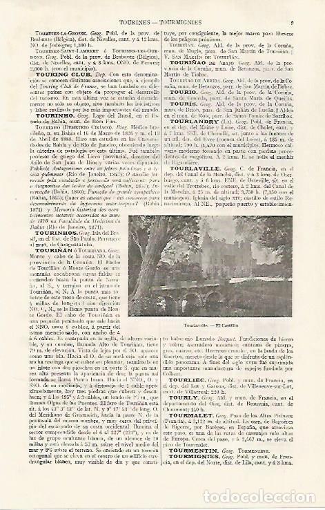 Otros art&iacute;culos de coleccionismo en papel: LAMINA ESPASA 28712: Castillo de Tourlaville Francia - Varios