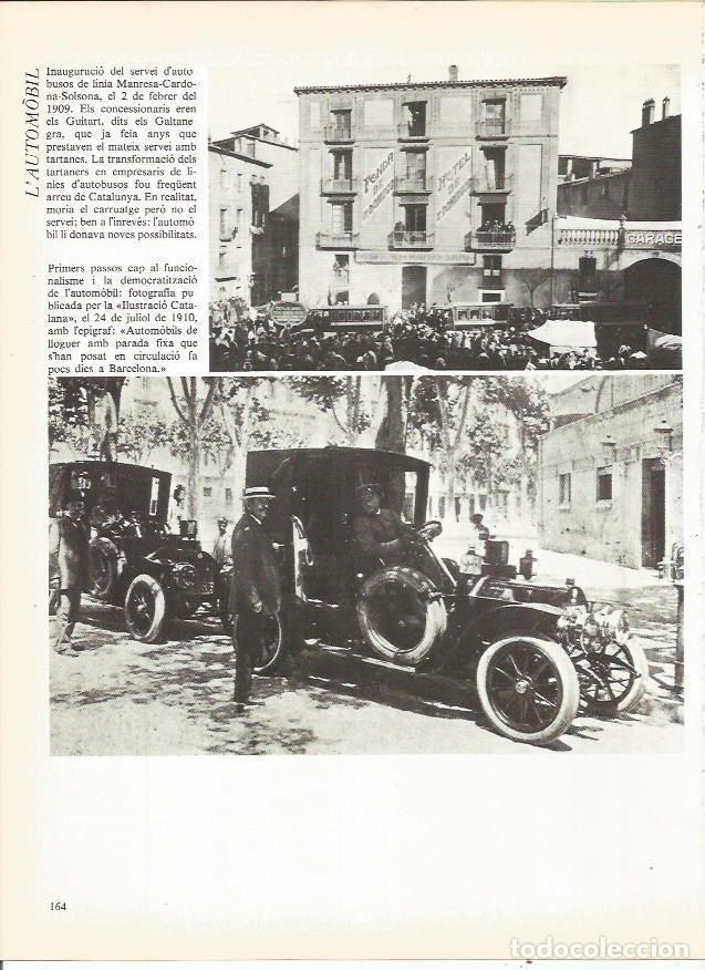 Altri oggetti di carta: LAMINA 20738: Inauguracion del servicio de buses Manresa-Cardona - Edmon Valles