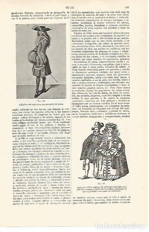 Otros art&iacute;culos de coleccionismo en papel: LAMINA ESPASA 28792: Caballero del siglo XVII - Varios