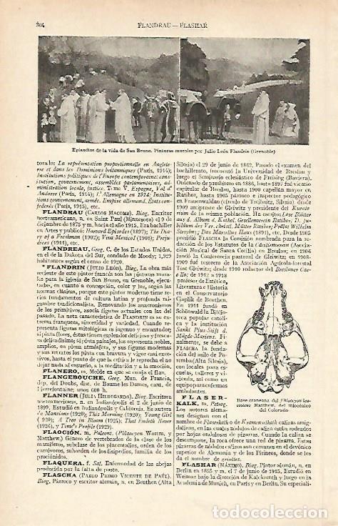 Otros art&iacute;culos de coleccionismo en papel: LAMINA ESPASA 16094: Episodios de la vida de San Bruno - Varios