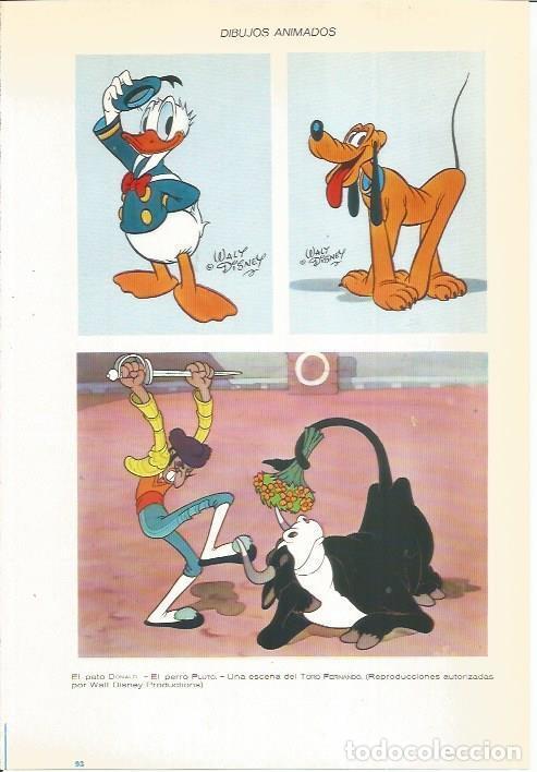 Otros art&iacute;culos de coleccionismo en papel: LAMINA 22403: El pato Donald, Pluto y escena del Toro Fernando - VVAA