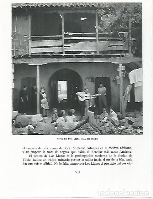 Outros artigos de papel: LAMINA 10329: Patio de una casa en Telde - Claudio de la Torre