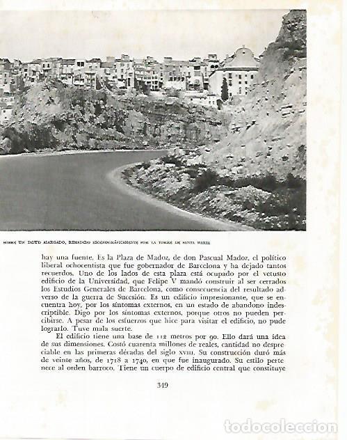 Otros art&iacute;culos de coleccionismo en papel: LAMINA 10449: Torre de Santa Maria Cervera - Josep Pla