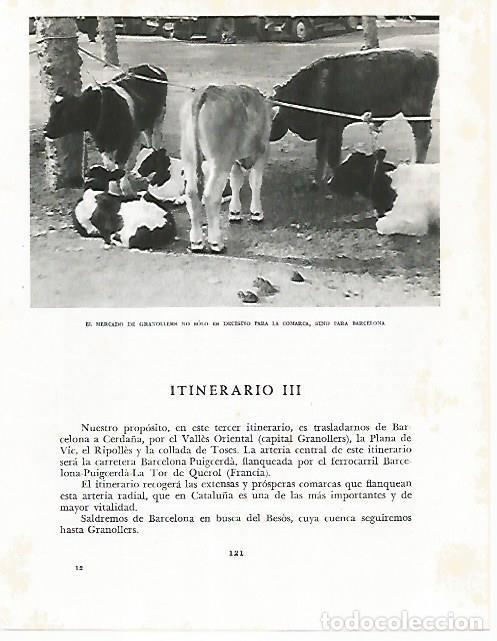 Otros art&iacute;culos de coleccionismo en papel: LAMINA 10483: Mercado de Granollers - Josep Pla