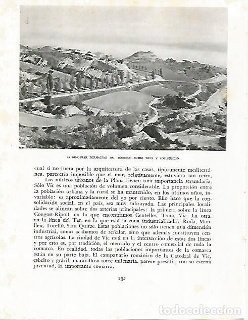 Otros art&iacute;culos de coleccionismo en papel: LAMINA 10488: Entre Tona y Collsuspina - Josep Pla