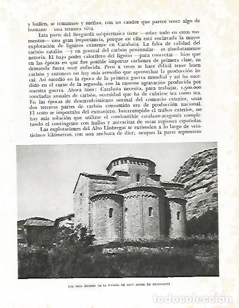 Otros art&iacute;culos de coleccionismo en papel: LAMINA 10560: Iglesia de Sant Jaume de Frontanya - Josep Pla