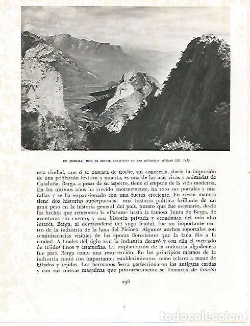 Otros art&iacute;culos de coleccionismo en papel: LAMINA 10557: Vista de Queralt - Josep Pla
