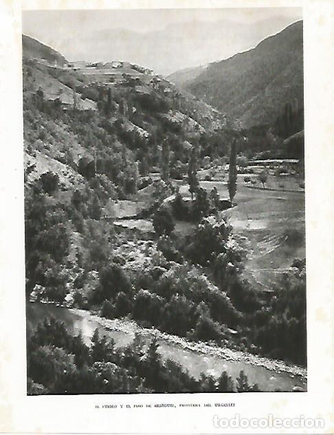Otros art&iacute;culos de coleccionismo en papel: LAMINA 10585: Pueblo de Arseguel - Josep Pla