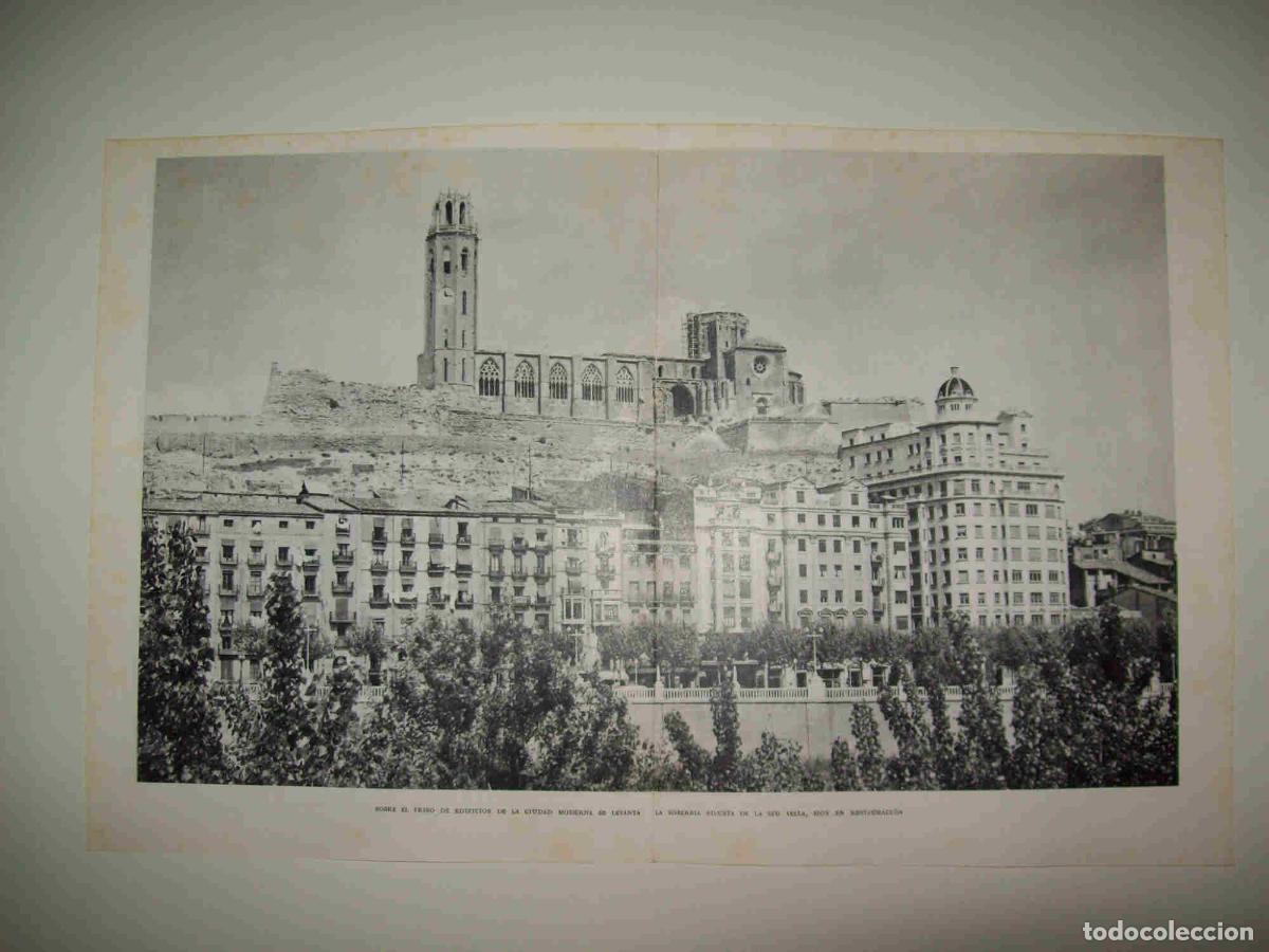 Otros art&iacute;culos de coleccionismo en papel: LAMINA 10685: La Seu de Lleida - Josep Pla