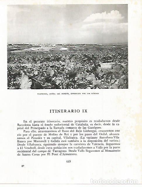 Otros art&iacute;culos de coleccionismo en papel: LAMINA 10621: Vista de Vilafranca del Penedes - Josep Pla
