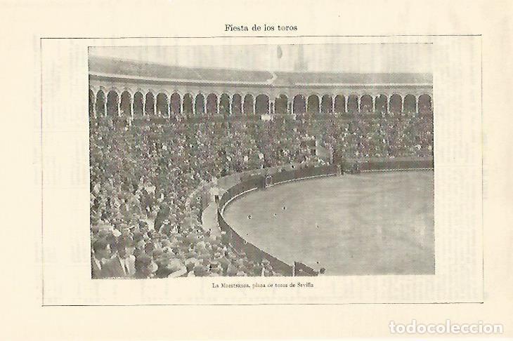 Otros art&iacute;culos de coleccionismo en papel: LAMINA ESPASA 21986: La Maestranza de Sevilla - Varios