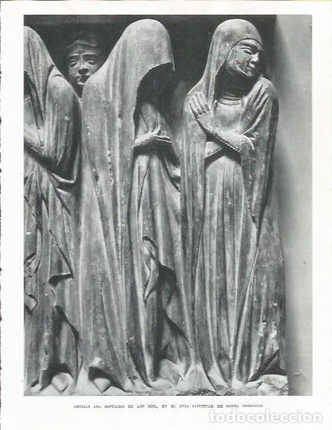 Otros art&iacute;culos de coleccionismo en papel: LAMINA 21832: Detalle del sepulcro de los Boil - Joan Fuster