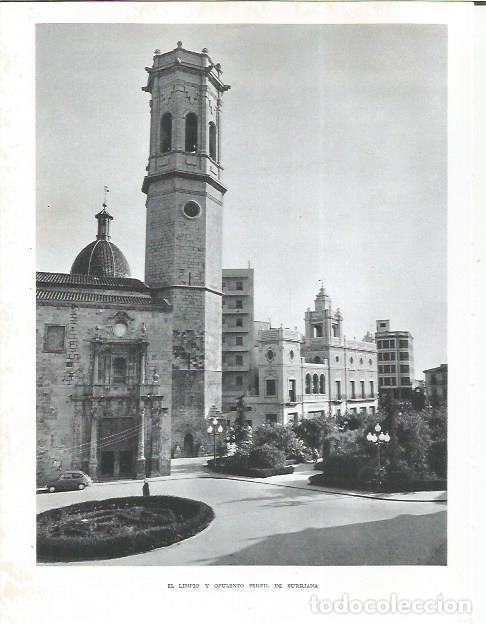 Otros art&iacute;culos de coleccionismo en papel: LAMINA 21878: Plaza de Burriana - Joan Fuster