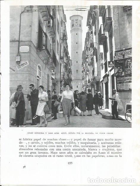 Otros art&iacute;culos de coleccionismo en papel: LAMINA 21965: Calle de Alcoy - Joan Fuster