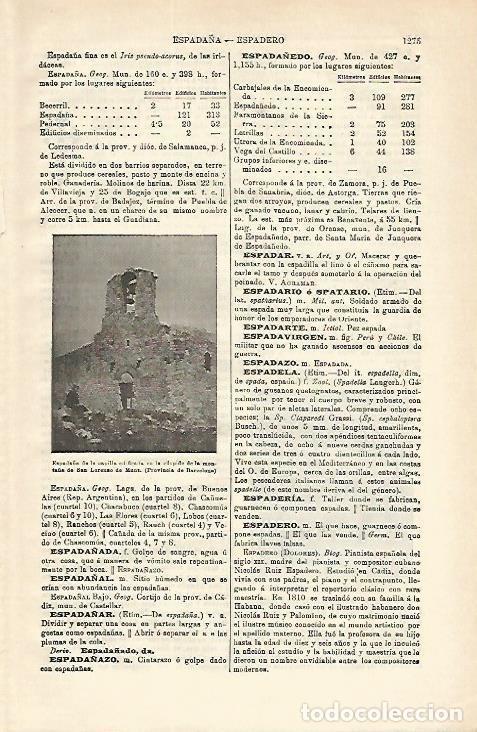 Otros art&iacute;culos de coleccionismo en papel: LAMINA ESPASA 16708: Espada&ntilde;a en San Lloren&ccedil; de Munt Barcelona - Varios