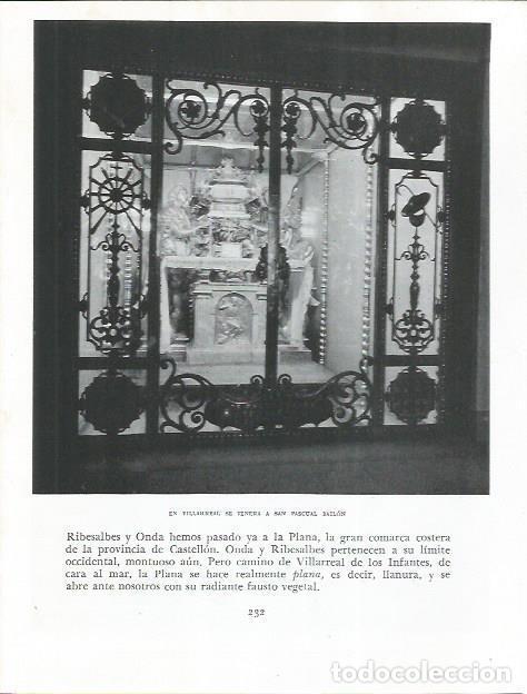 Otros art&iacute;culos de coleccionismo en papel: LAMINA 21875: San Pascual Bailon en Villarreal - Joan Fuster