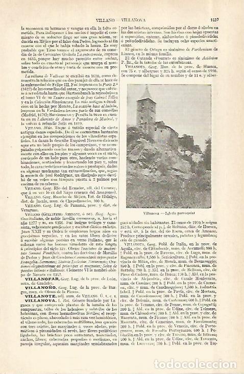 Otros art&iacute;culos de coleccionismo en papel: LAMINA ESPASA 29087: Iglesia de Villanova Huesca - Varios