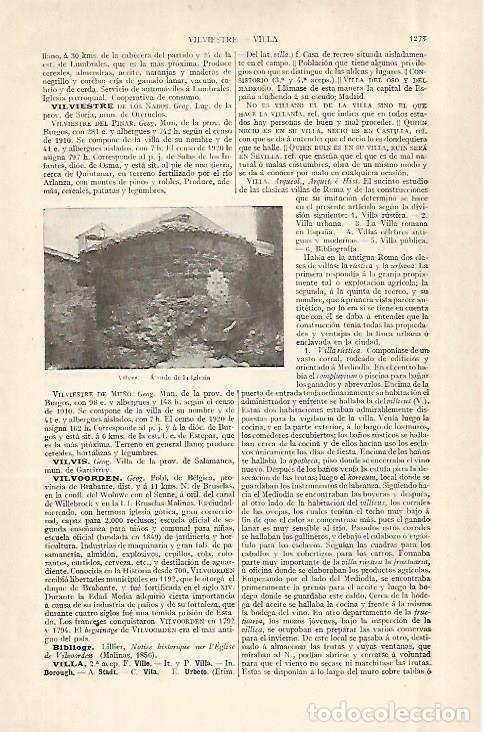 Otros art&iacute;culos de coleccionismo en papel: LAMINA ESPASA 29037: Abside de la iglesia de Vilves Lleida - Varios